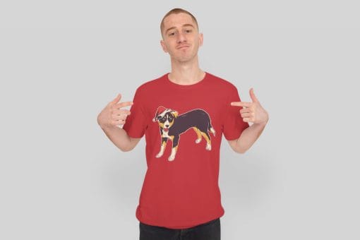 appenzeller christmas canine t shirt 1
