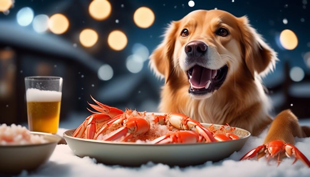 snow crab for canine nutrition