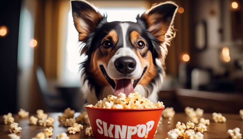 dog friendly skinnypop popcorn