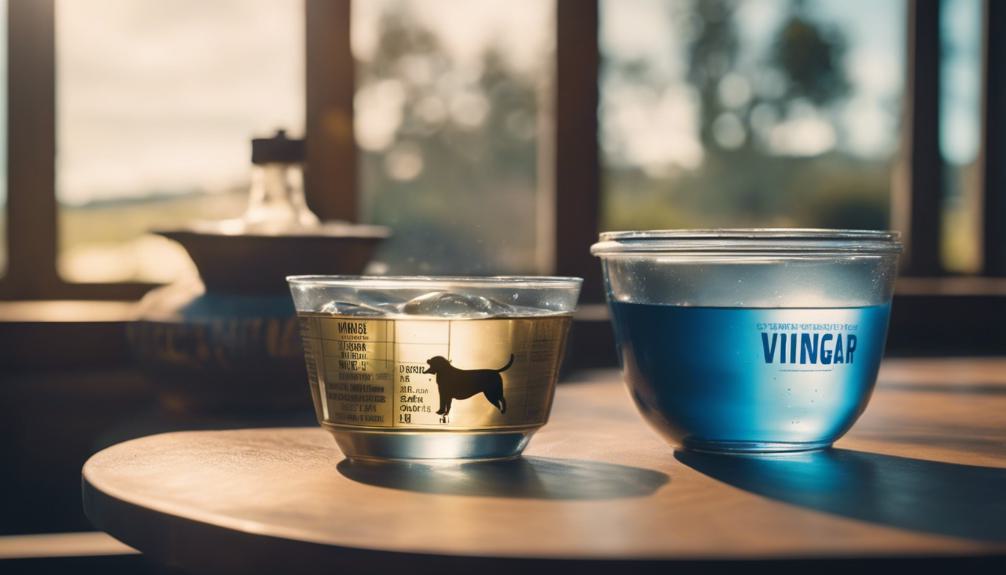safe vinegar use for dogs