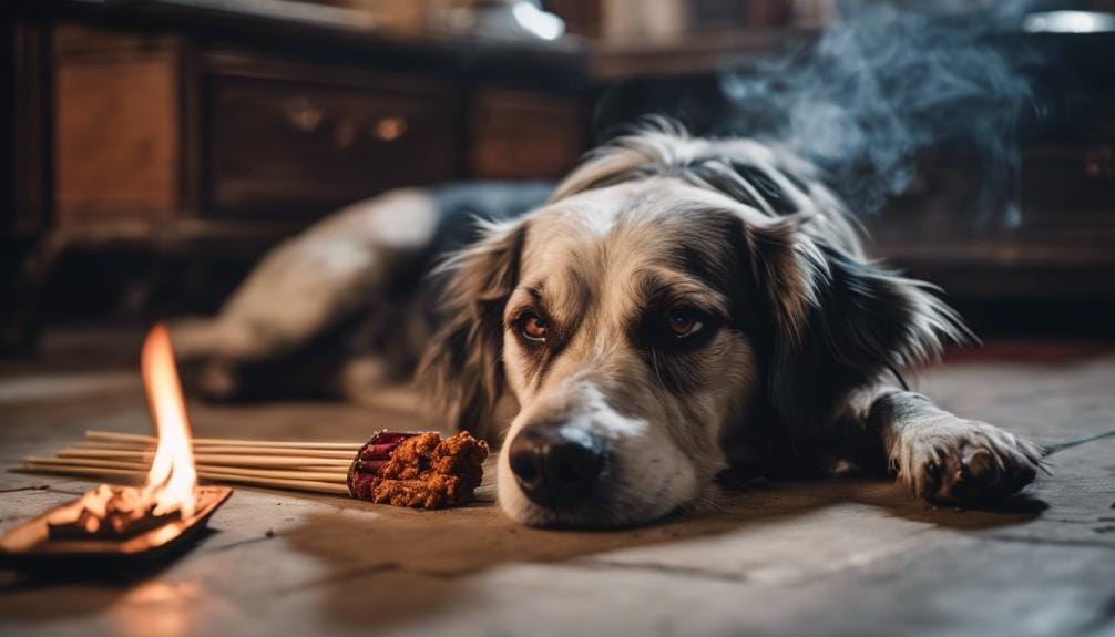 incense poisoning in dogs