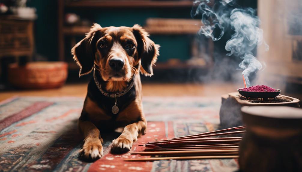 incense and dogs health