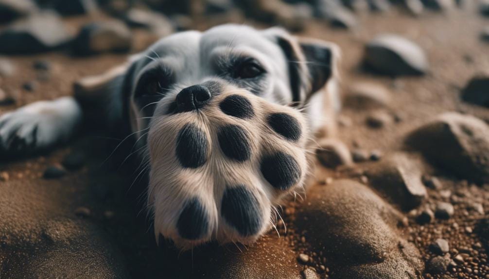 identifying paw injuries in dogs